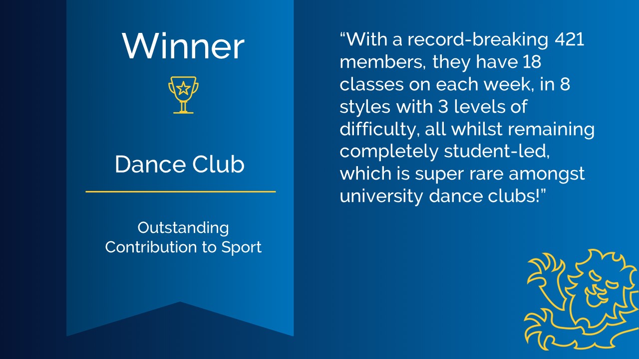 Winner: Dance Club